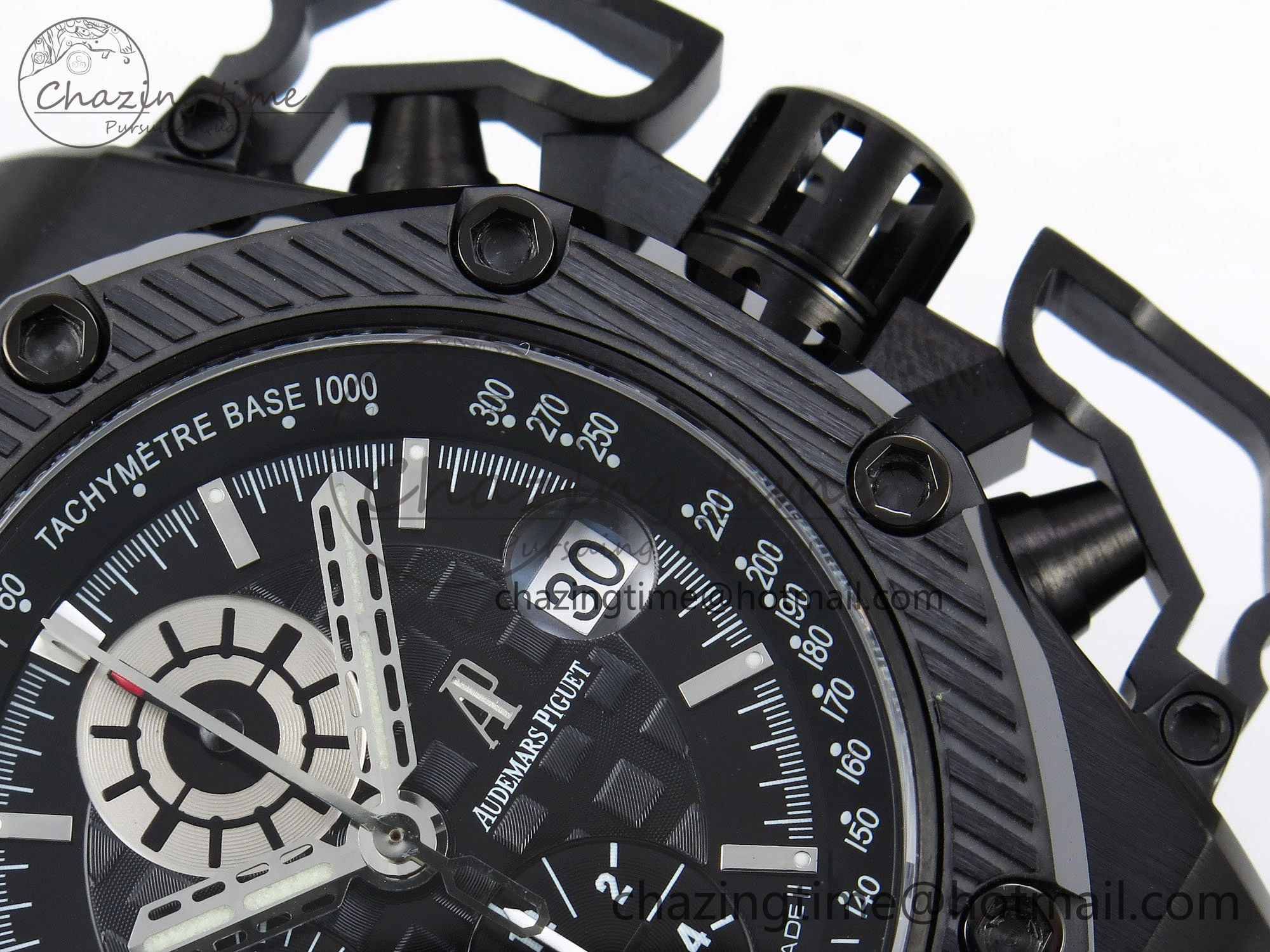 Royal Oak Offshore AP0861A Survivor Ltd Ed DLC CER RU Black IPF A Bright 4464