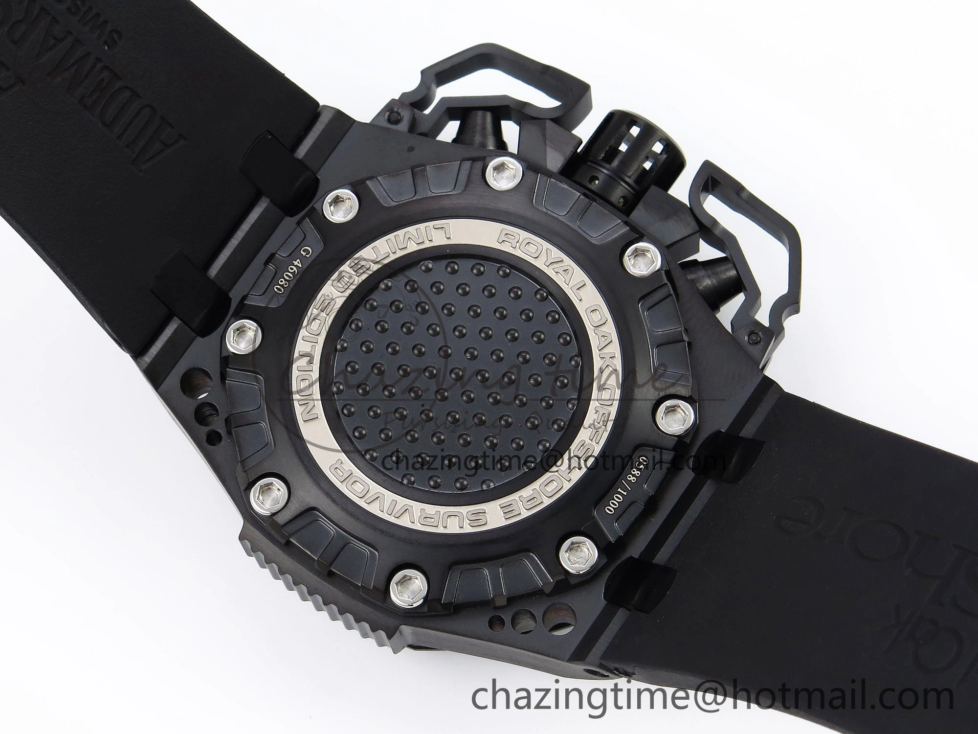 Royal Oak Offshore AP0861A Survivor Ltd Ed DLC CER RU Black IPF A Bright 4464