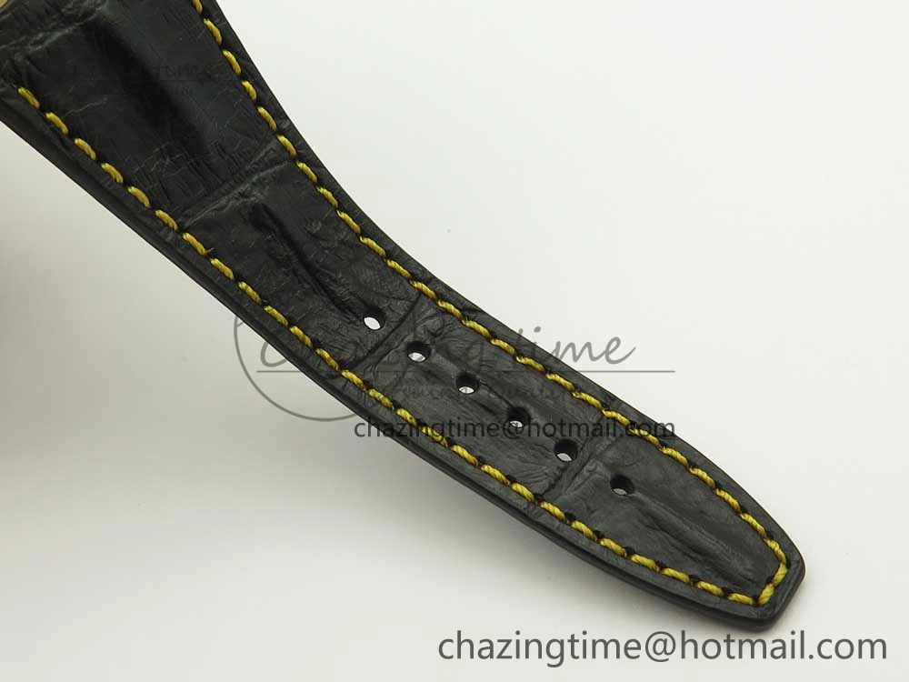 Royal Oak Offshore Bucherer JF Best Edition Two Tone Blue Dial on Black Leather Strap A QuickDry 4891