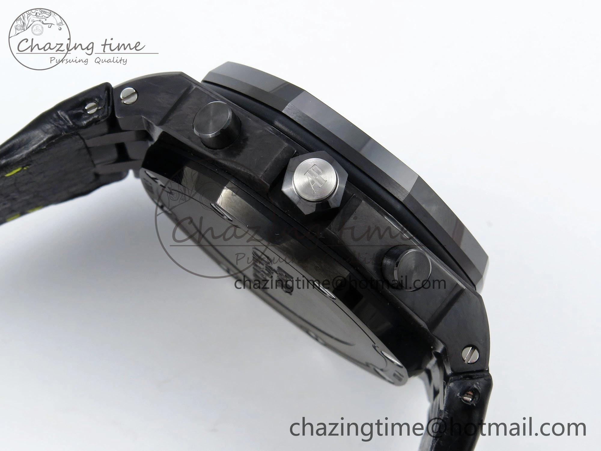 Royal Oak Offshore ‘Bumble Bee’ APF Best Edition on Black Rubber Strap A Affordable 4436