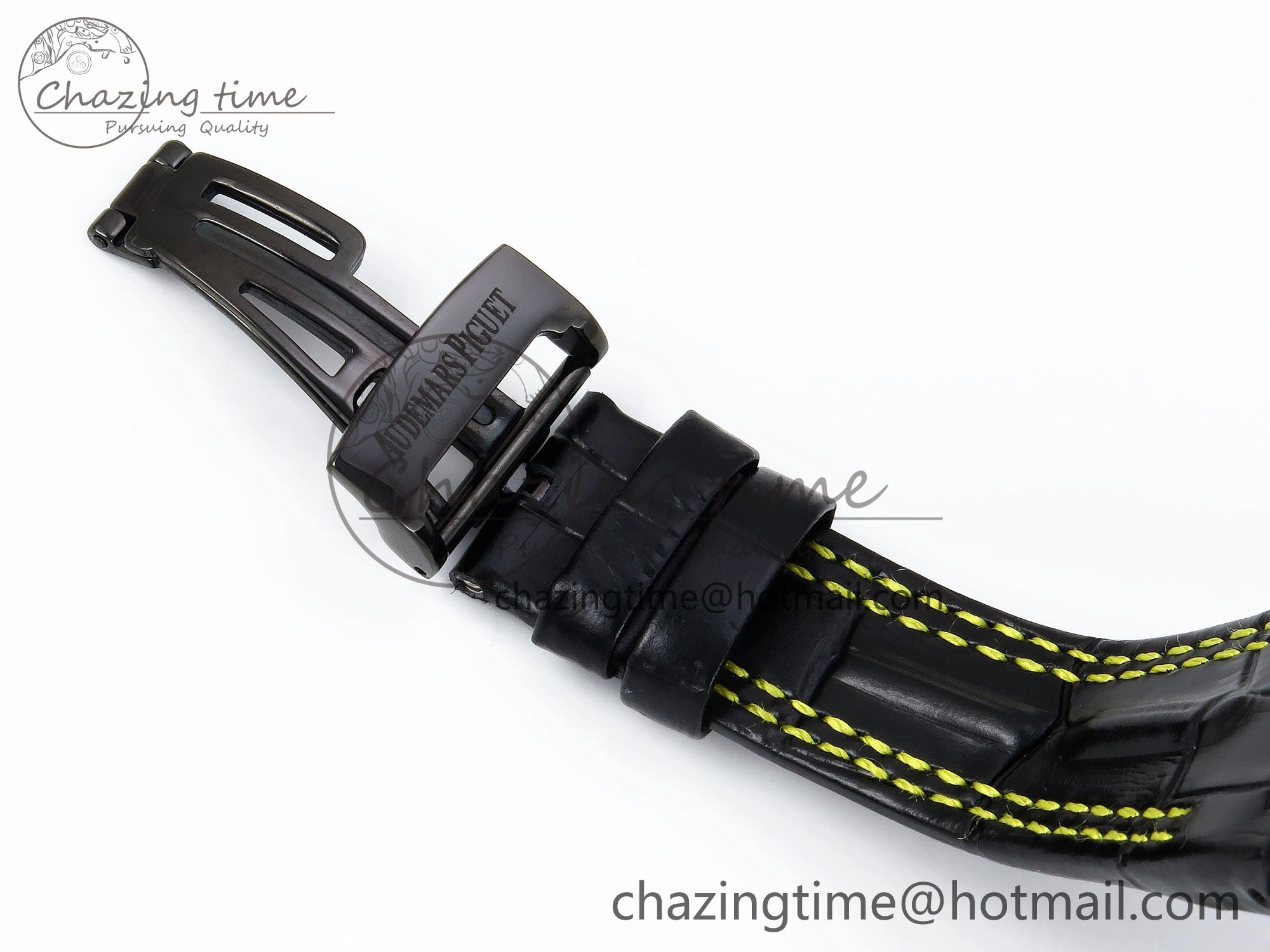 Royal Oak Offshore ‘Bumble Bee’ APF Best Edition on Black Rubber Strap A Affordable 4436