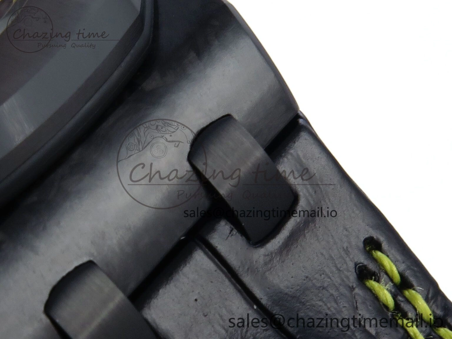 Royal Oak Offshore ‘Bumble Bee’ TKF Best Edition on Black Leather Strap A Durable 4356