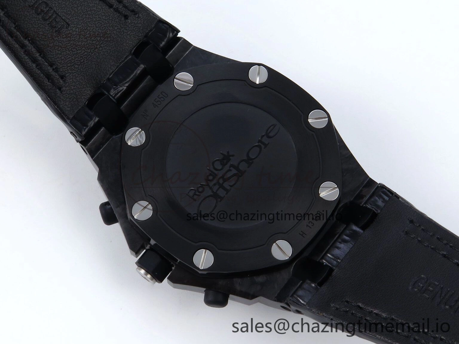 Royal Oak Offshore ‘Bumble Bee’ TKF Best Edition on Black Leather Strap A Durable 4356