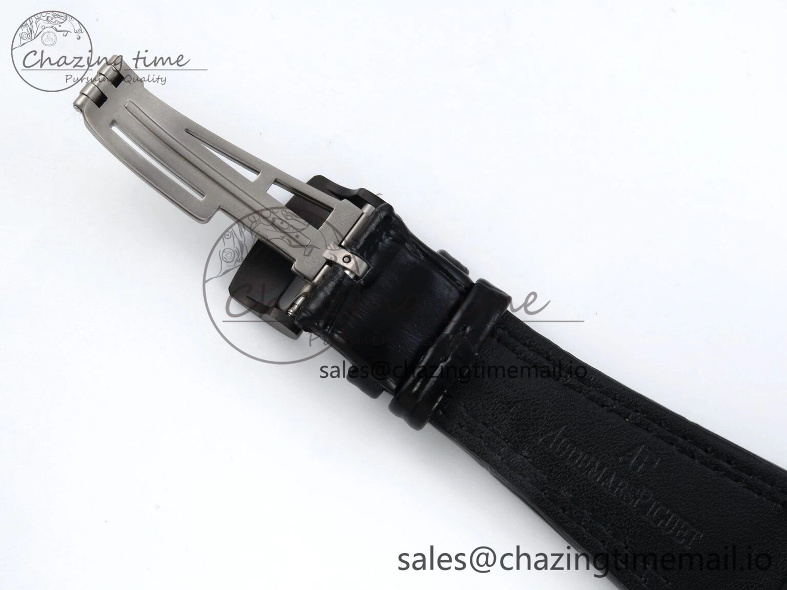 Royal Oak Offshore ‘Bumble Bee’ TKF Best Edition on Black Leather Strap A Durable 4356