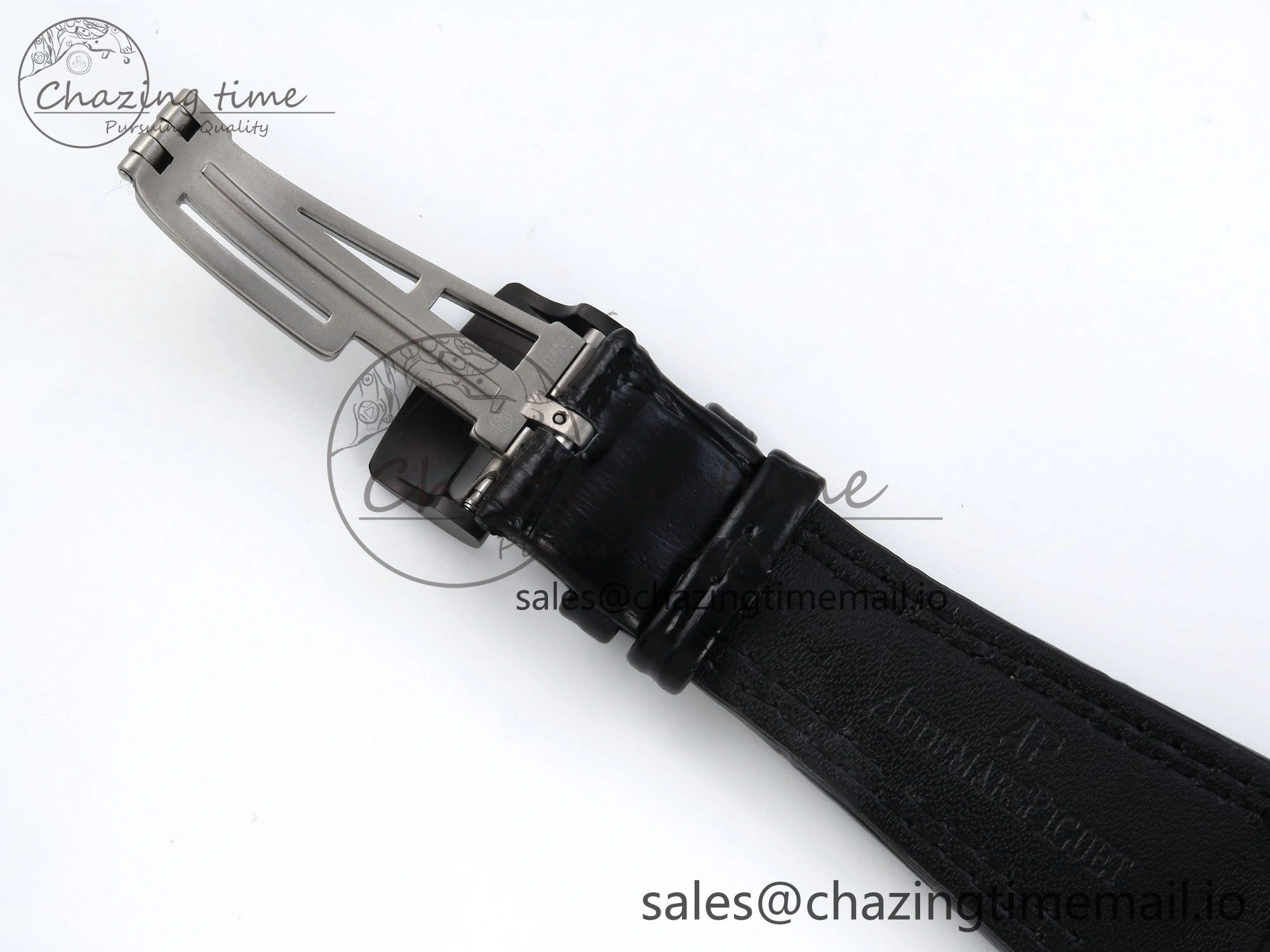 Royal Oak Offshore ‘Bumble Bee’ TKF Best Edition on Black Leather Strap A Durable 4356