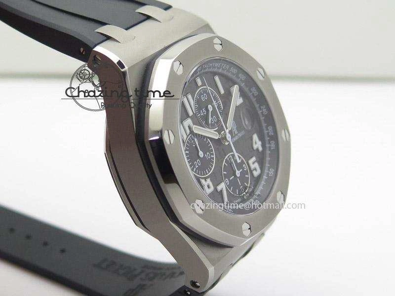 Supportive Royal Oak Offshore Chronopassion JF Best Edition on Black Rubber Strap A 5132