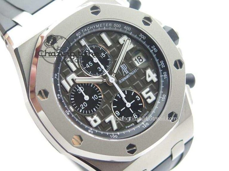 Supportive Royal Oak Offshore Chronopassion JF Best Edition on Black Rubber Strap A 5132