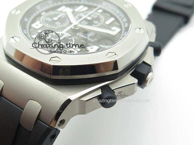 Supportive Royal Oak Offshore Chronopassion JF Best Edition on Black Rubber Strap A 5132