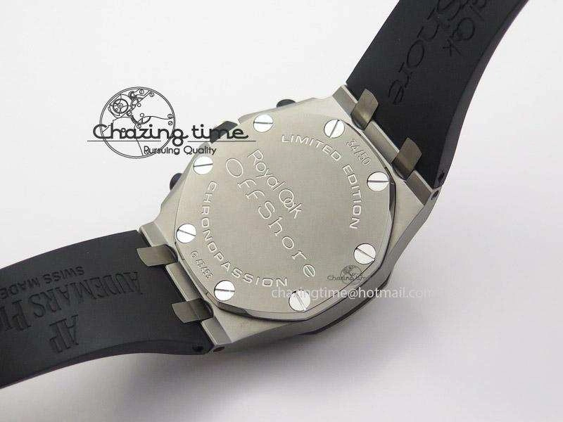 Supportive Royal Oak Offshore Chronopassion JF Best Edition on Black Rubber Strap A 5132