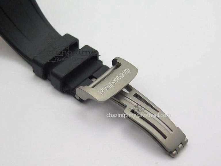 Supportive Royal Oak Offshore Chronopassion JF Best Edition on Black Rubber Strap A 5132