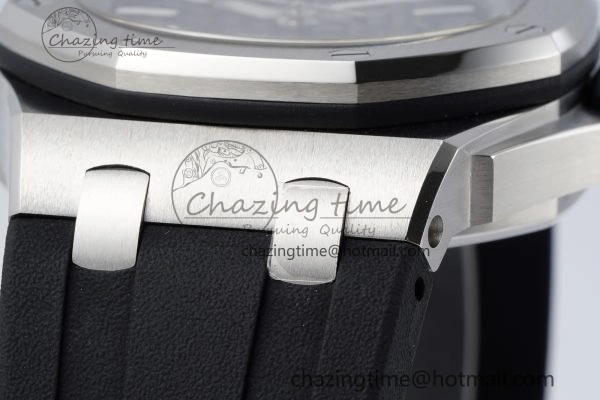 Royal Oak Offshore Diver 15703 APSF 1:1 Best Edition Black Dial on Black Rubber Strap A3120 Super Clone UrbanChic 4707
