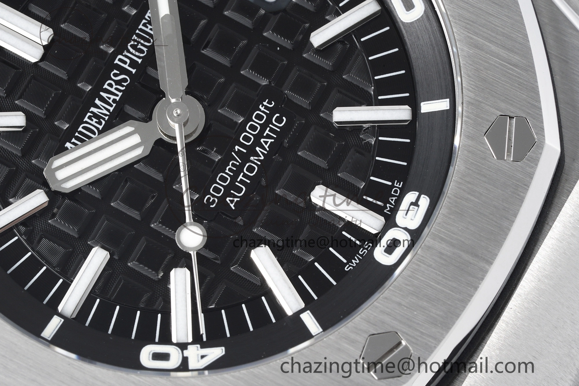 Royal Oak Offshore Diver 15703 APSF 1:1 Best Edition Black Dial on Black Rubber Strap A3120 Super Clone UrbanChic 4707