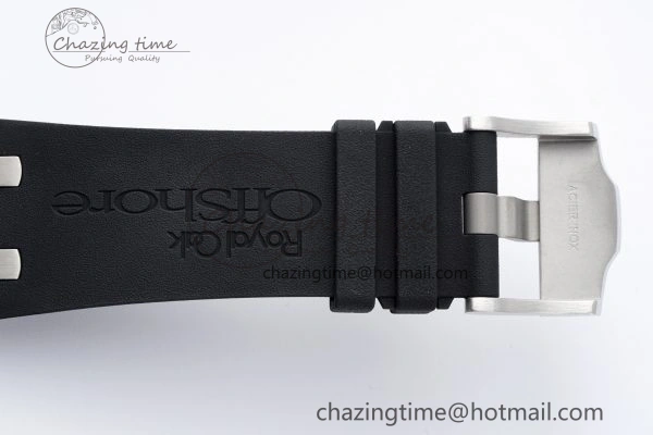 Royal Oak Offshore Diver 15703 APSF 1:1 Best Edition Black Dial on Black Rubber Strap A3120 Super Clone UrbanChic 4707