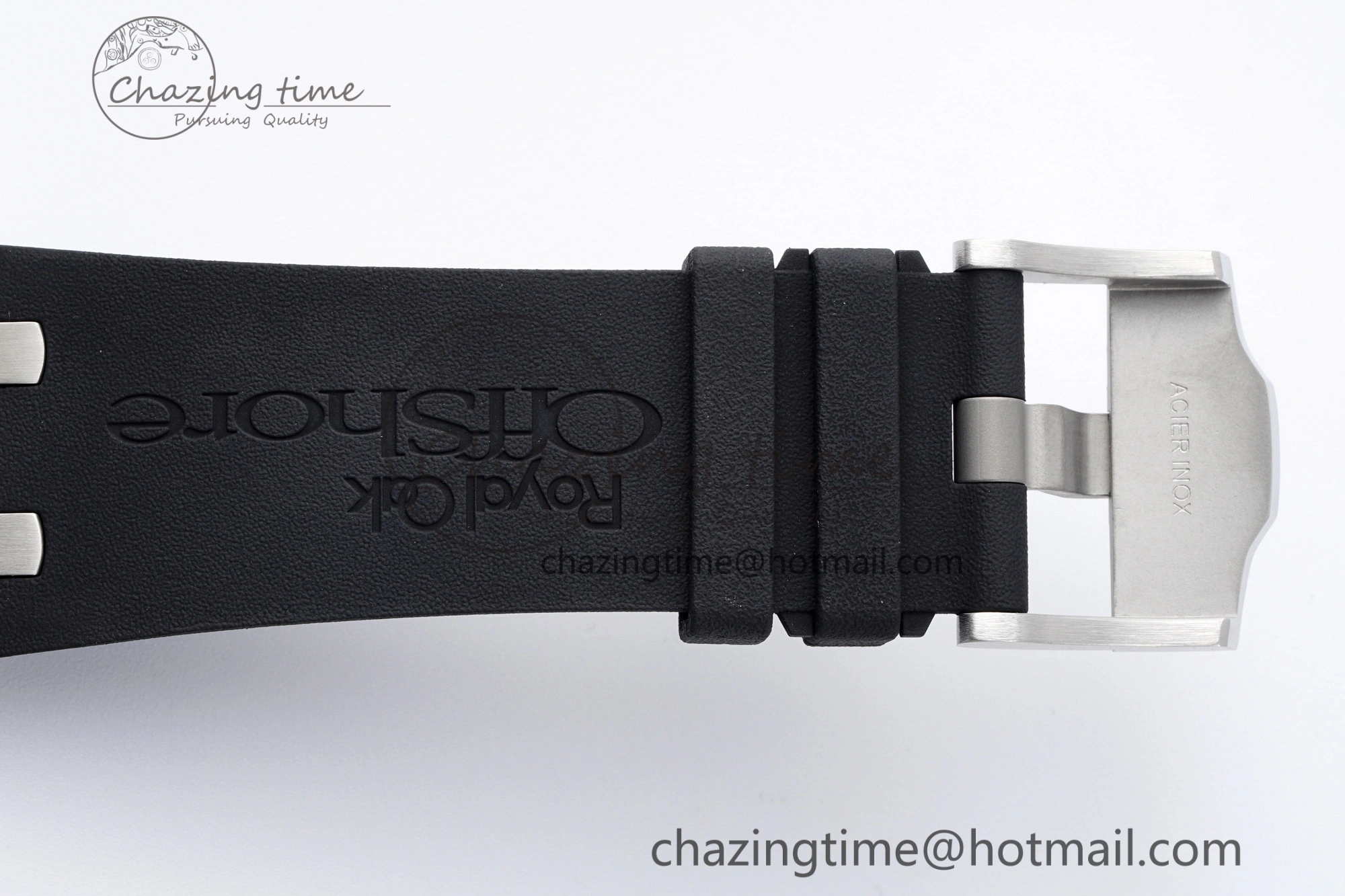 Royal Oak Offshore Diver 15703 APSF 1:1 Best Edition Black Dial on Black Rubber Strap A3120 Super Clone UrbanChic 4707