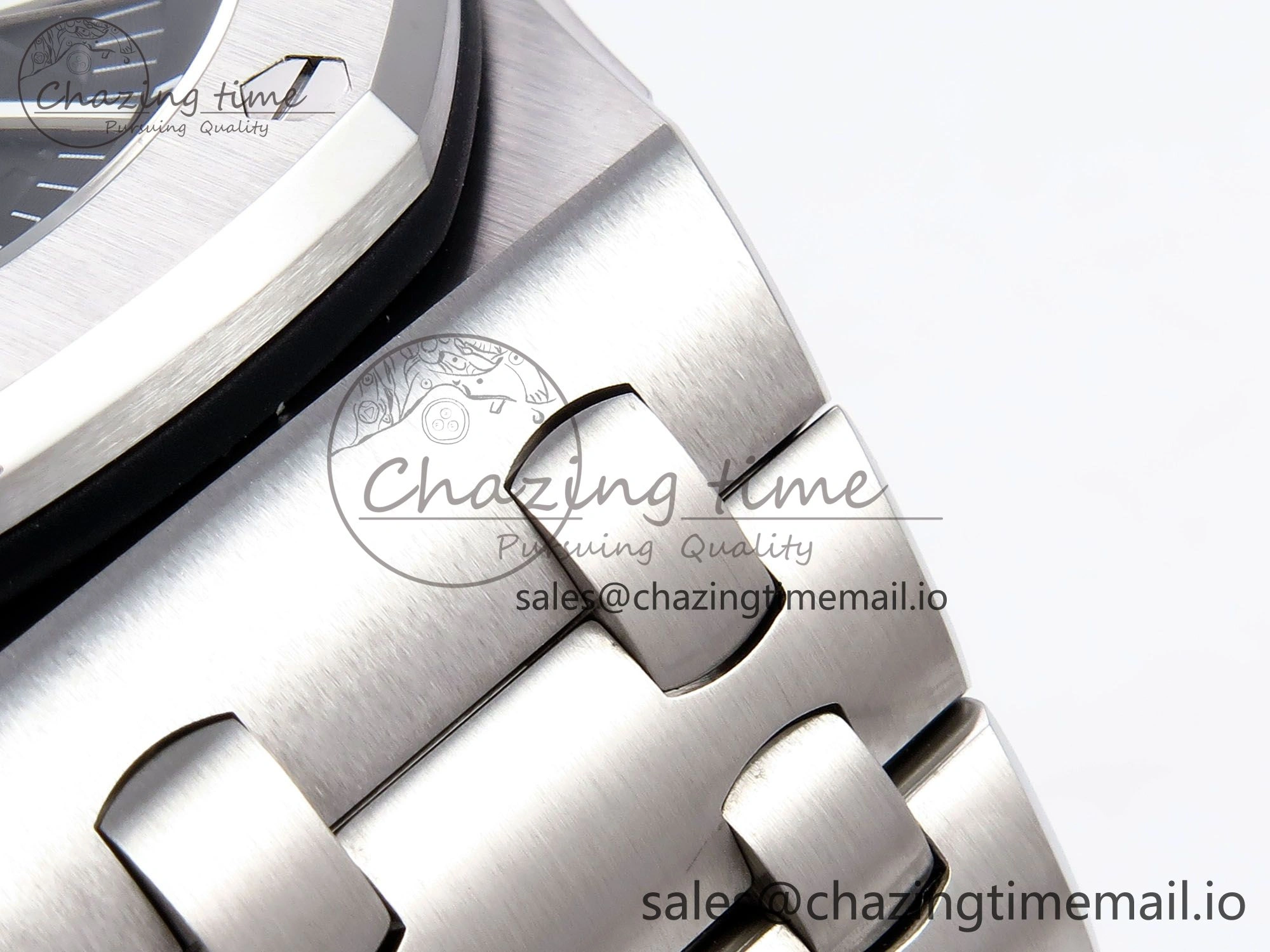 Breathable Royal Oak Offshore Diver 15703 APSF 1:1 Best Edition Black Dial on SS Bracelet SA3120 Super Clone 4391