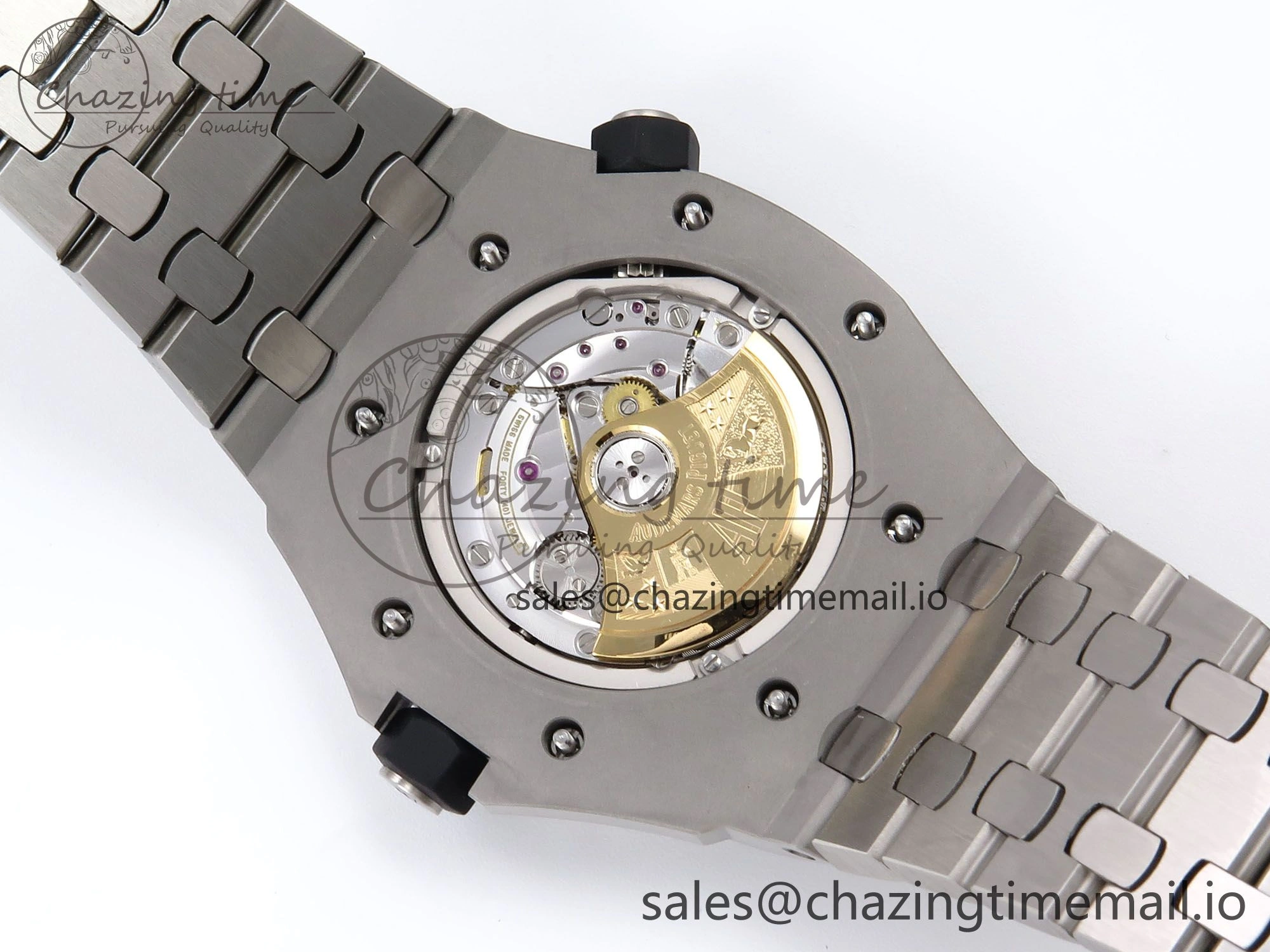 Breathable Royal Oak Offshore Diver 15703 APSF 1:1 Best Edition Black Dial on SS Bracelet SA3120 Super Clone 4391