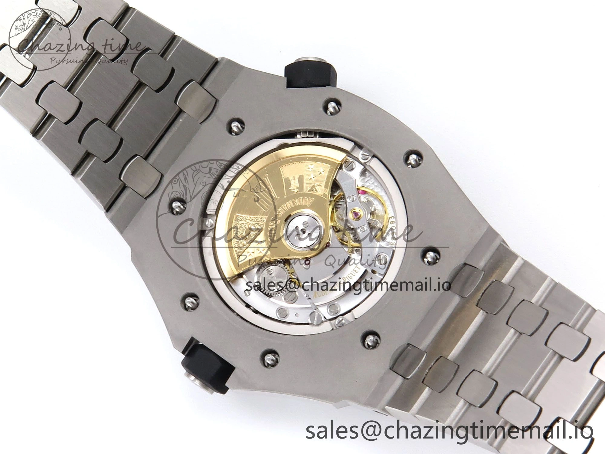 Breathable Royal Oak Offshore Diver 15703 APSF 1:1 Best Edition Black Dial on SS Bracelet SA3120 Super Clone 4391