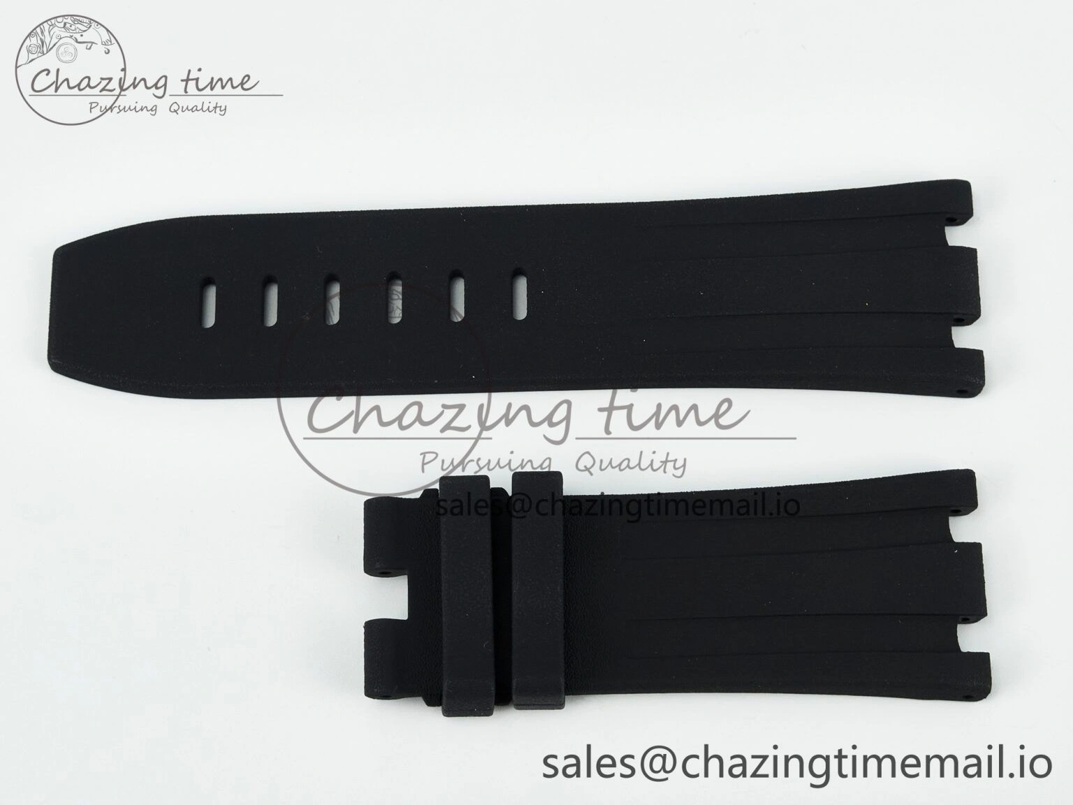 Royal Oak Offshore Diver 15703 Best Edition Black Rubber Strap (Fits the Gen size) WaterResistant 4067
