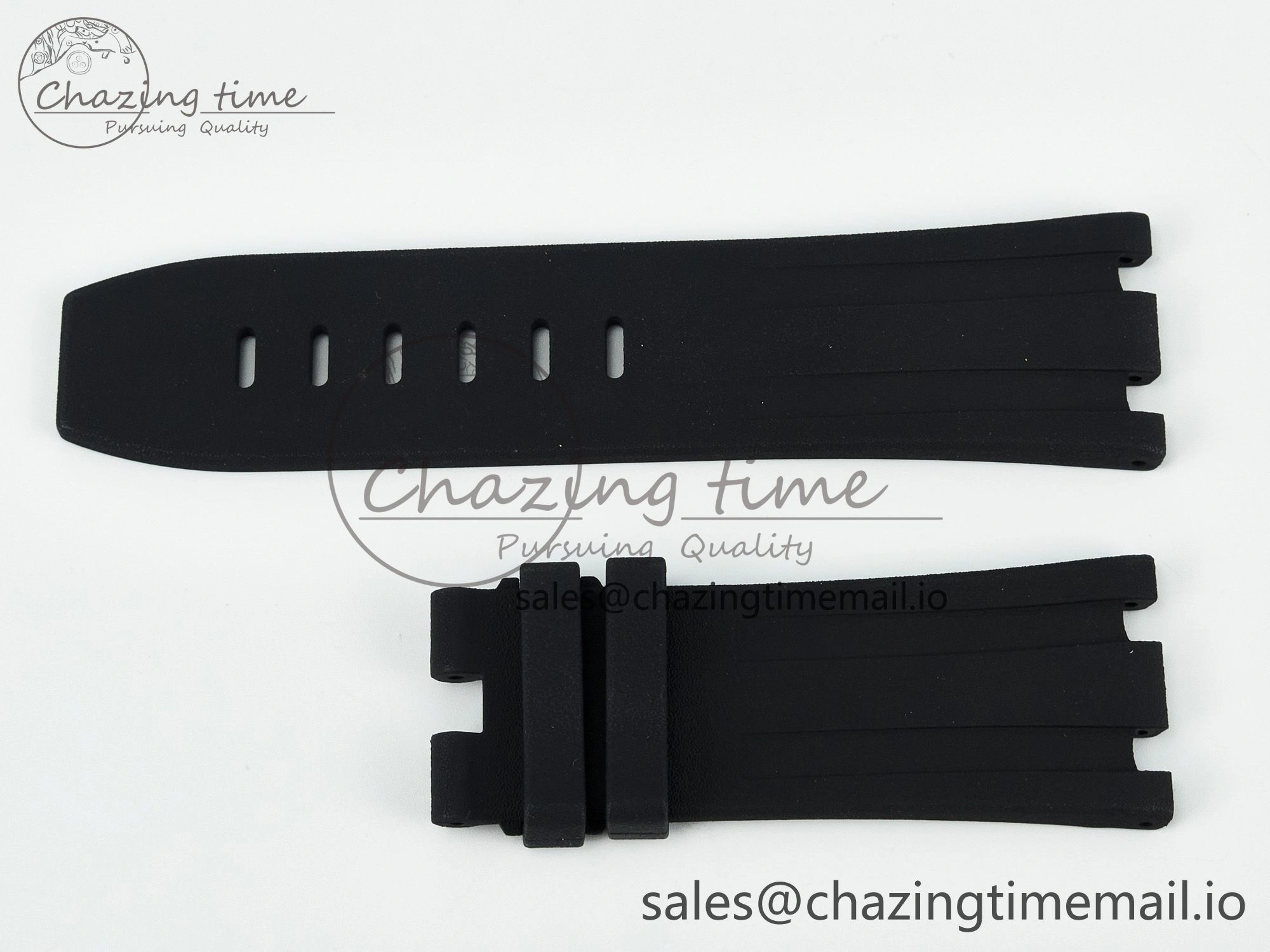 Royal Oak Offshore Diver 15703 Best Edition Black Rubber Strap (Fits the Gen size) WaterResistant 4067