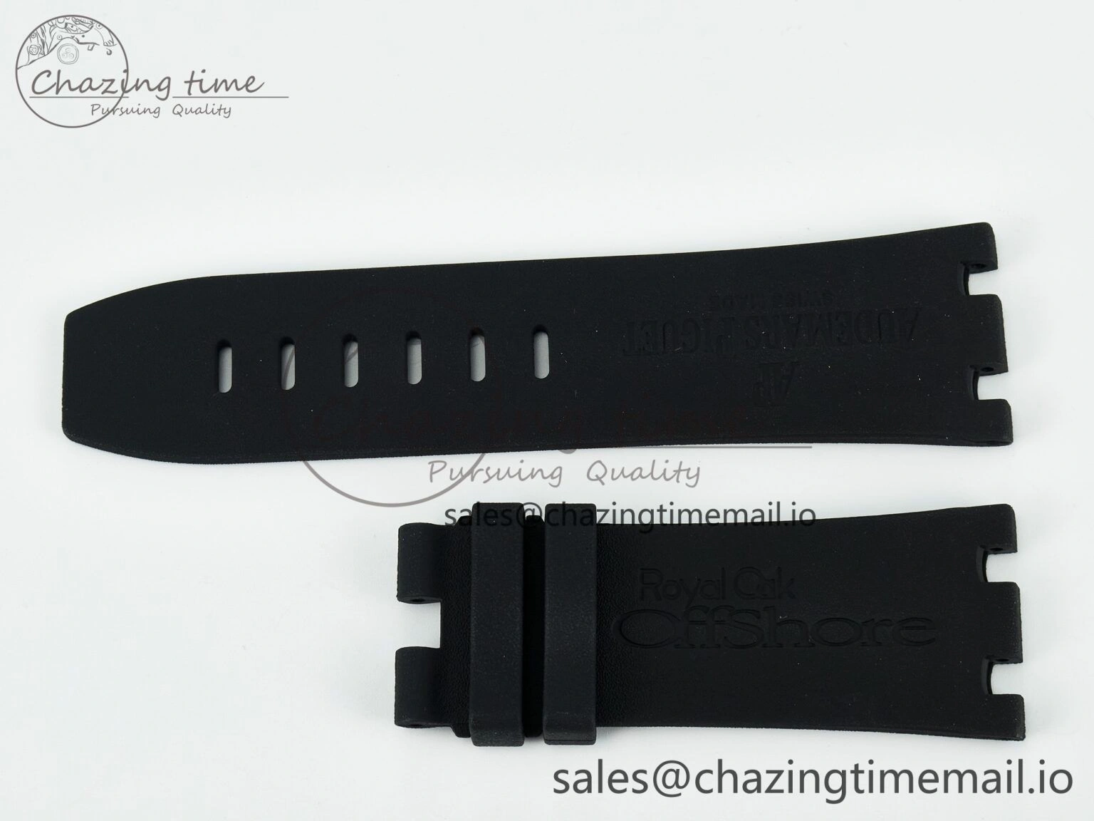 Royal Oak Offshore Diver 15703 Best Edition Black Rubber Strap (Fits the Gen size) WaterResistant 4067