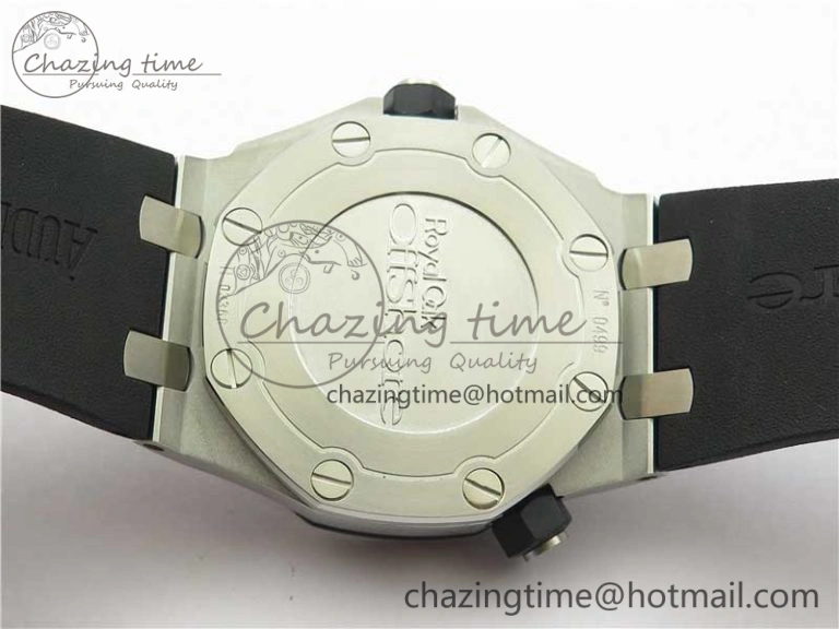 Royal Oak Offshore Diver 15703 JF 1:1 Best Edition on Rubber Strap A2824 V Neat 4834