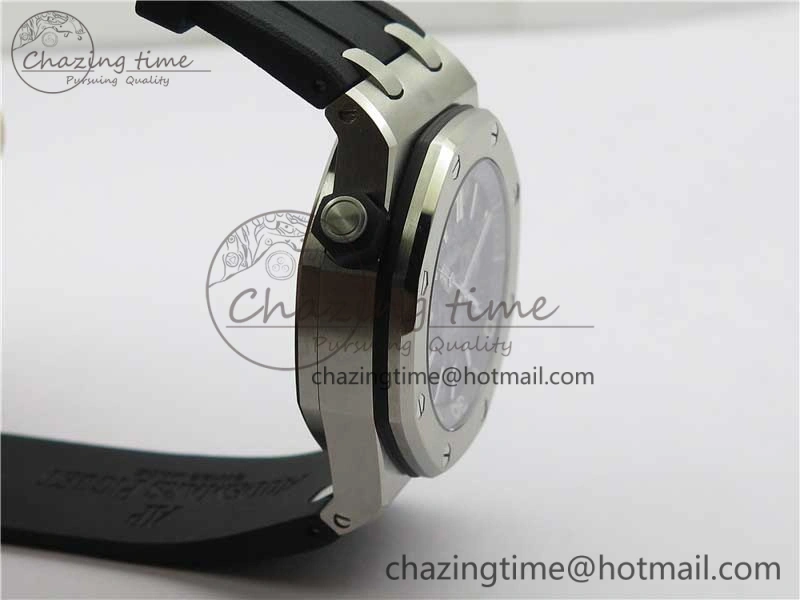 Royal Oak Offshore Diver 15703 JF 1:1 Best Edition on Rubber Strap A2824 V Neat 4834