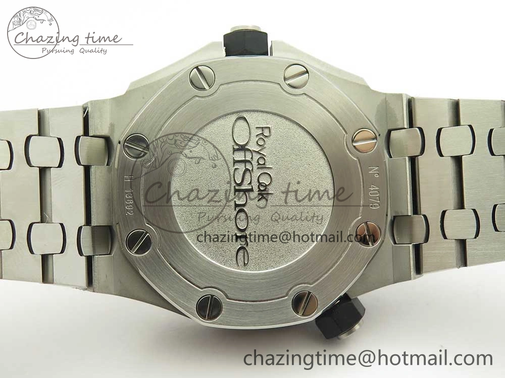 Royal Oak Offshore Diver 15703 JF 1:1 Best Edition on SS Bracelet A2824 V9. TopPick 4875