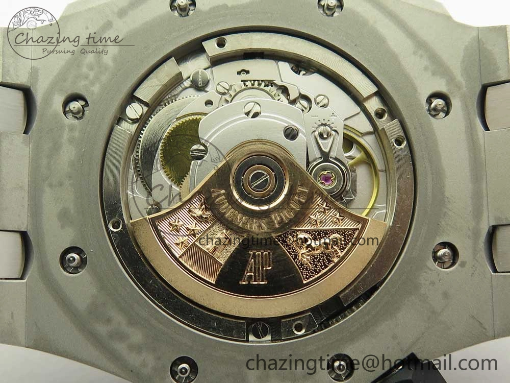 Royal Oak Offshore Diver 15703 JF 1:1 Best Edition on SS Bracelet A2824 V9. TopPick 4875