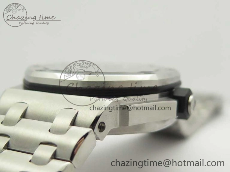 Royal Oak Offshore Diver 15703 JF 1:1 Best Edition on SS Bracelet A2824 V9. TopPick 4875