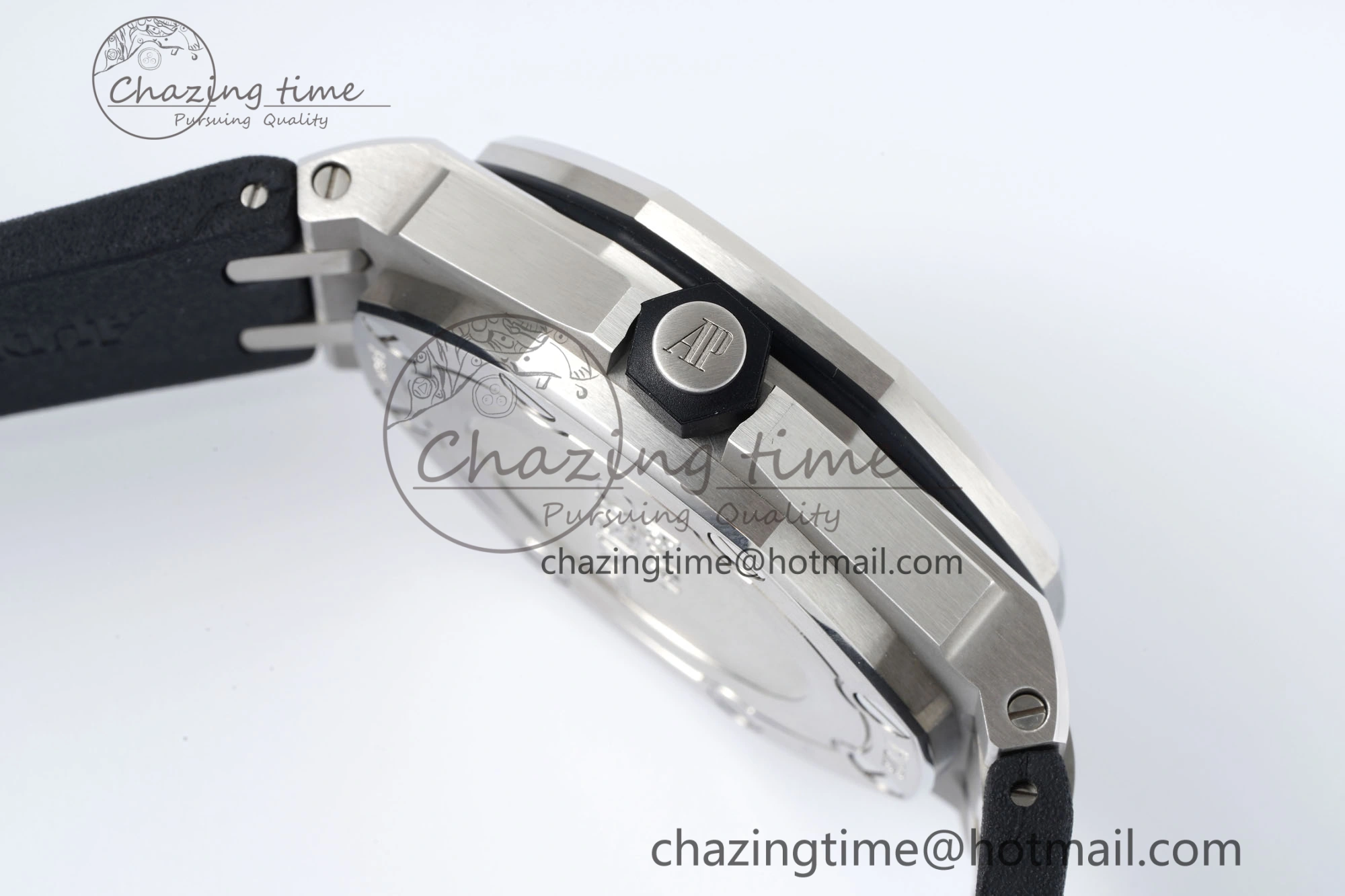 Compact Royal Oak Offshore Diver 15703 RSF 1:1 Best Edition on Rubber Strap A 4736