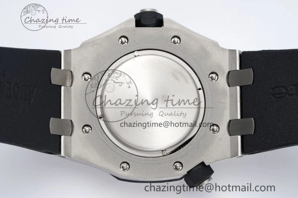 Compact Royal Oak Offshore Diver 15703 RSF 1:1 Best Edition on Rubber Strap A 4736