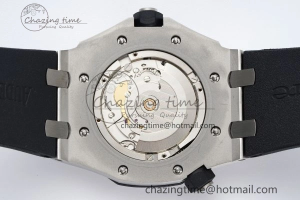 Compact Royal Oak Offshore Diver 15703 RSF 1:1 Best Edition on Rubber Strap A 4736