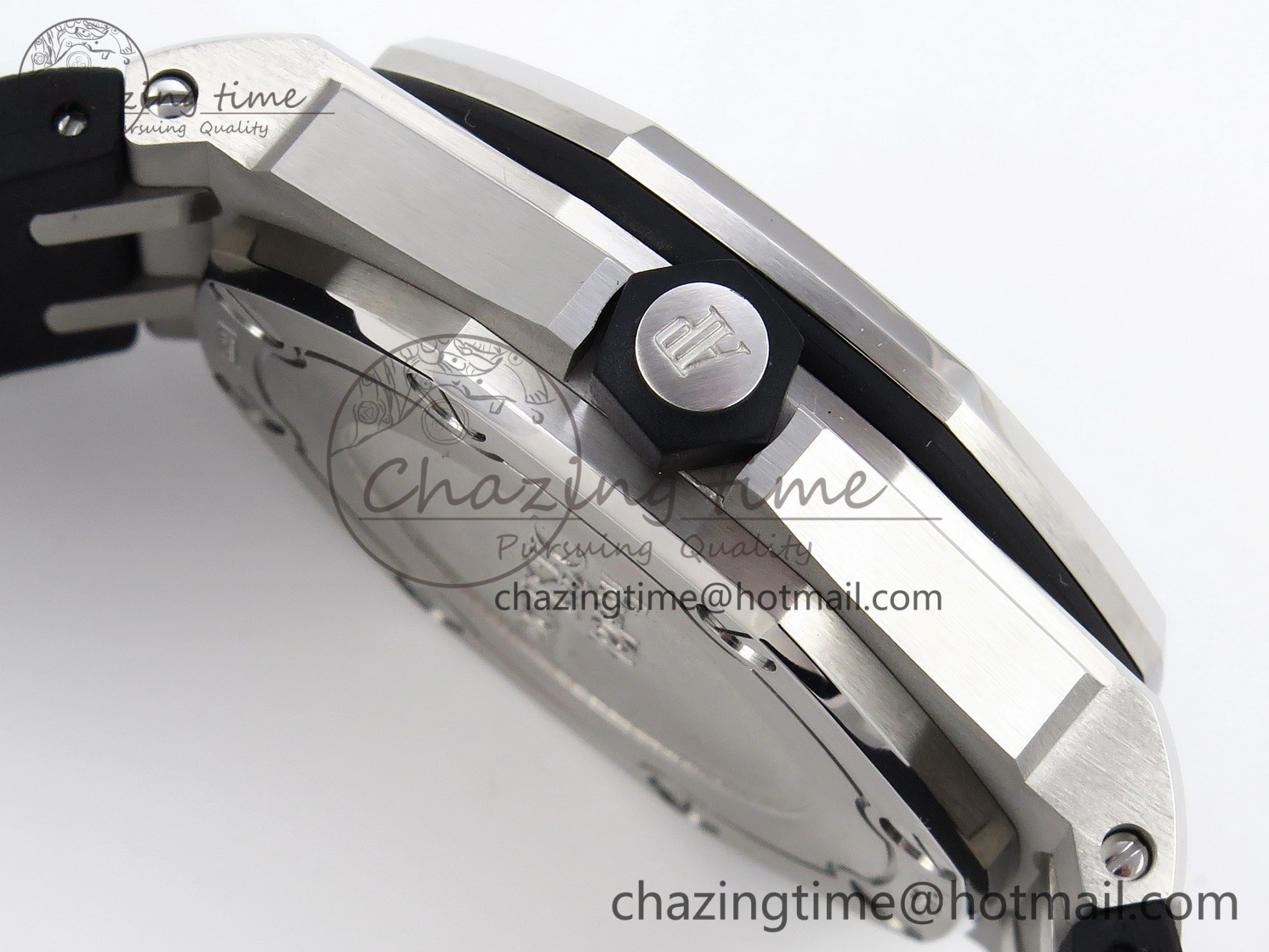 Royal Oak Offshore Diver 15703 ZF 1:1 Best Edition Black Dial on Black Rubber Strap SA3120 Super Clone V MultiPurpose 4569