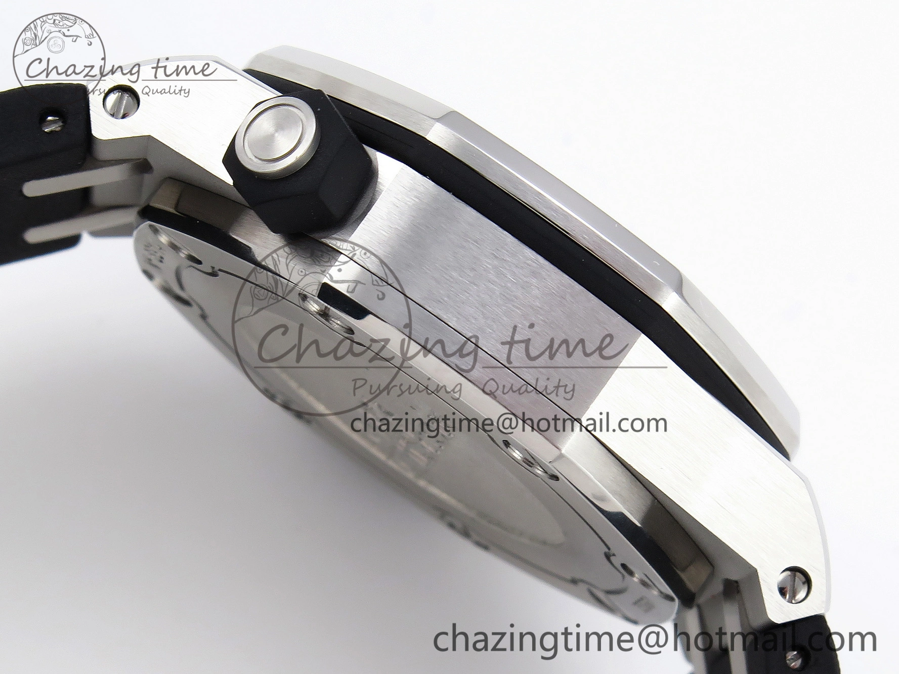 Royal Oak Offshore Diver 15703 ZF 1:1 Best Edition Black Dial on Black Rubber Strap SA3120 Super Clone V MultiPurpose 4569