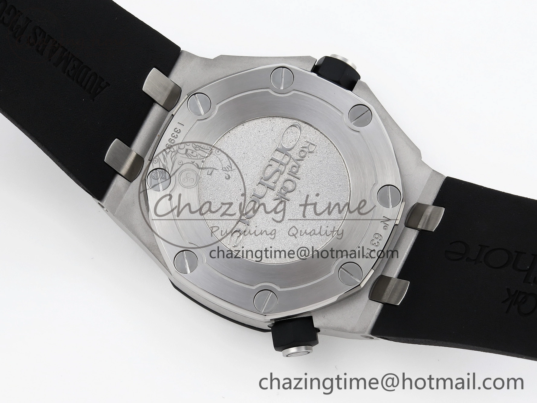 Royal Oak Offshore Diver 15703 ZF 1:1 Best Edition Black Dial on Black Rubber Strap SA3120 Super Clone V MultiPurpose 4569