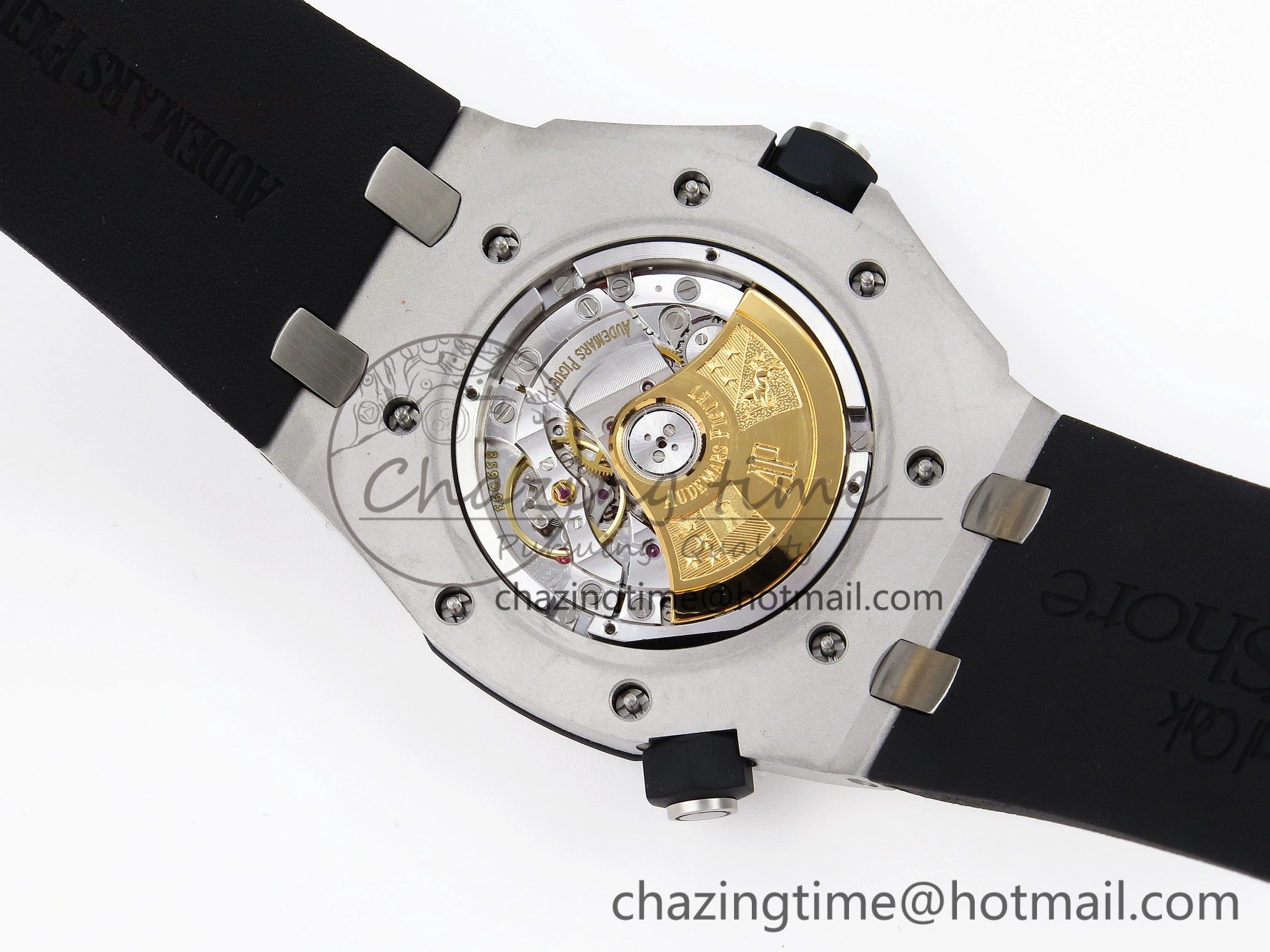 Royal Oak Offshore Diver 15703 ZF 1:1 Best Edition Black Dial on Black Rubber Strap SA3120 Super Clone V MultiPurpose 4569