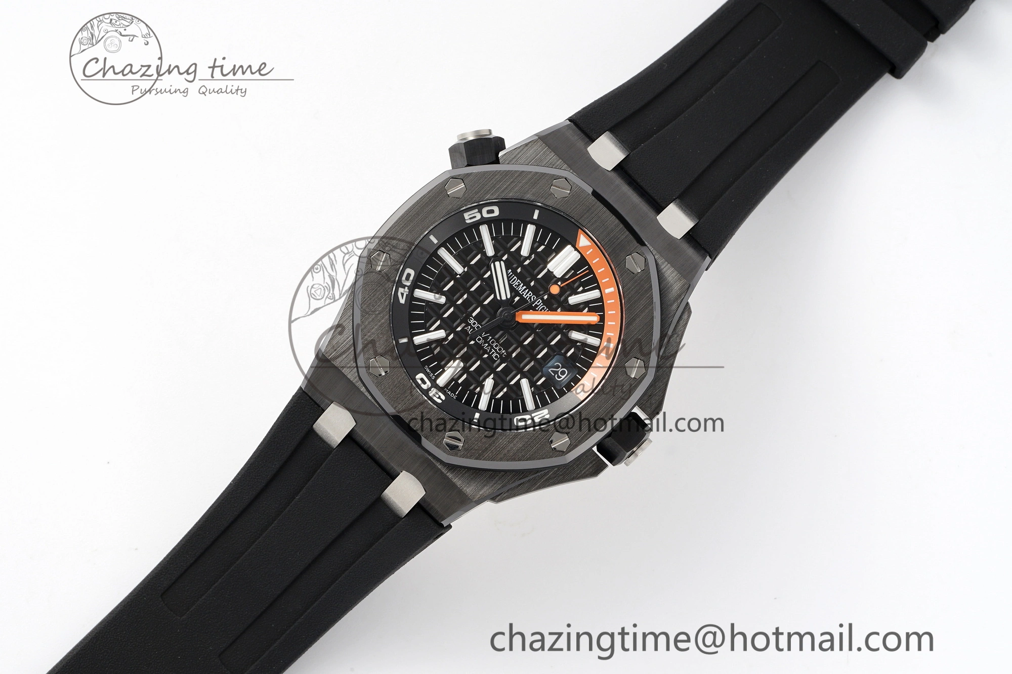 Royal Oak Offshore Diver 15707 Black Ceramic APSF 1:1 Best Edition SA3120 Super Clone NewStyle 4600