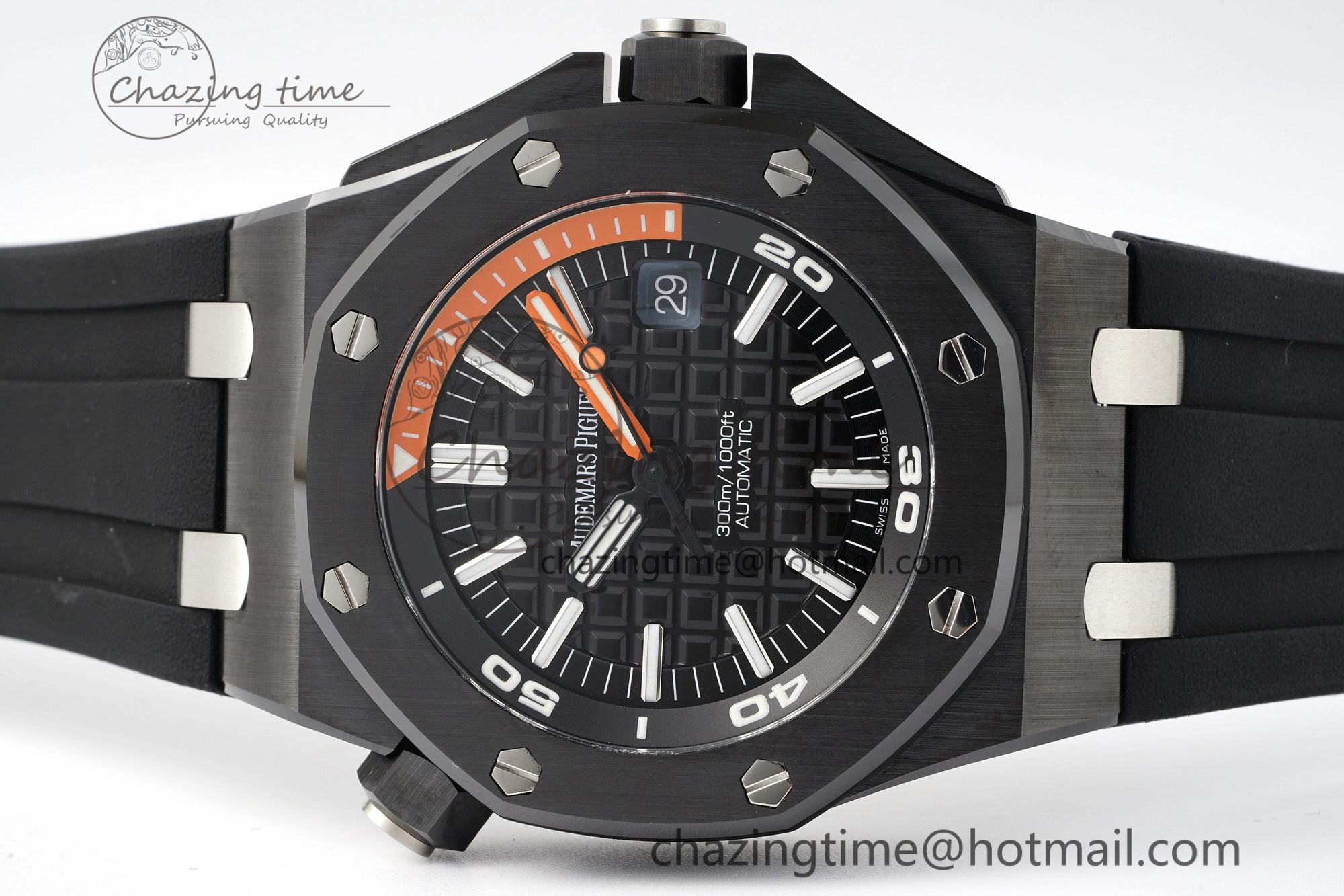 Royal Oak Offshore Diver 15707 Black Ceramic APSF 1:1 Best Edition SA3120 Super Clone NewStyle 4600