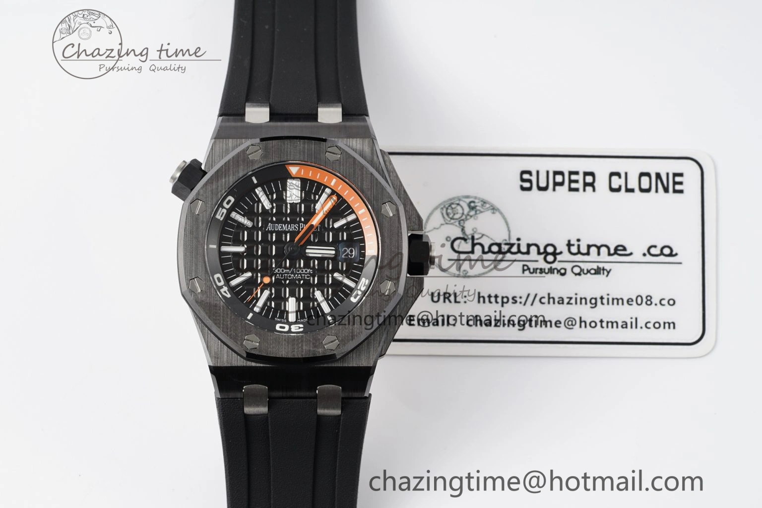 Royal Oak Offshore Diver 15707 Black Ceramic APSF 1:1 Best Edition SA3120 Super Clone NewStyle 4600