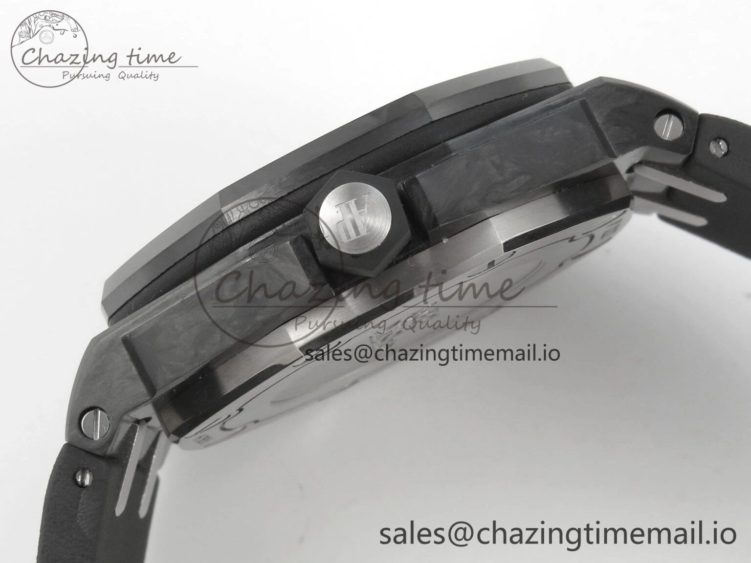 DailyWear Royal Oak Offshore Diver 15707 Black Ceramic APSF Black Yellow Dial on Black Rubber Strap SH3120 Super Clone 4253