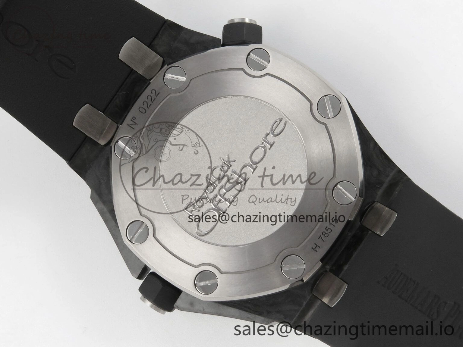 DailyWear Royal Oak Offshore Diver 15707 Black Ceramic APSF Black Yellow Dial on Black Rubber Strap SH3120 Super Clone 4253