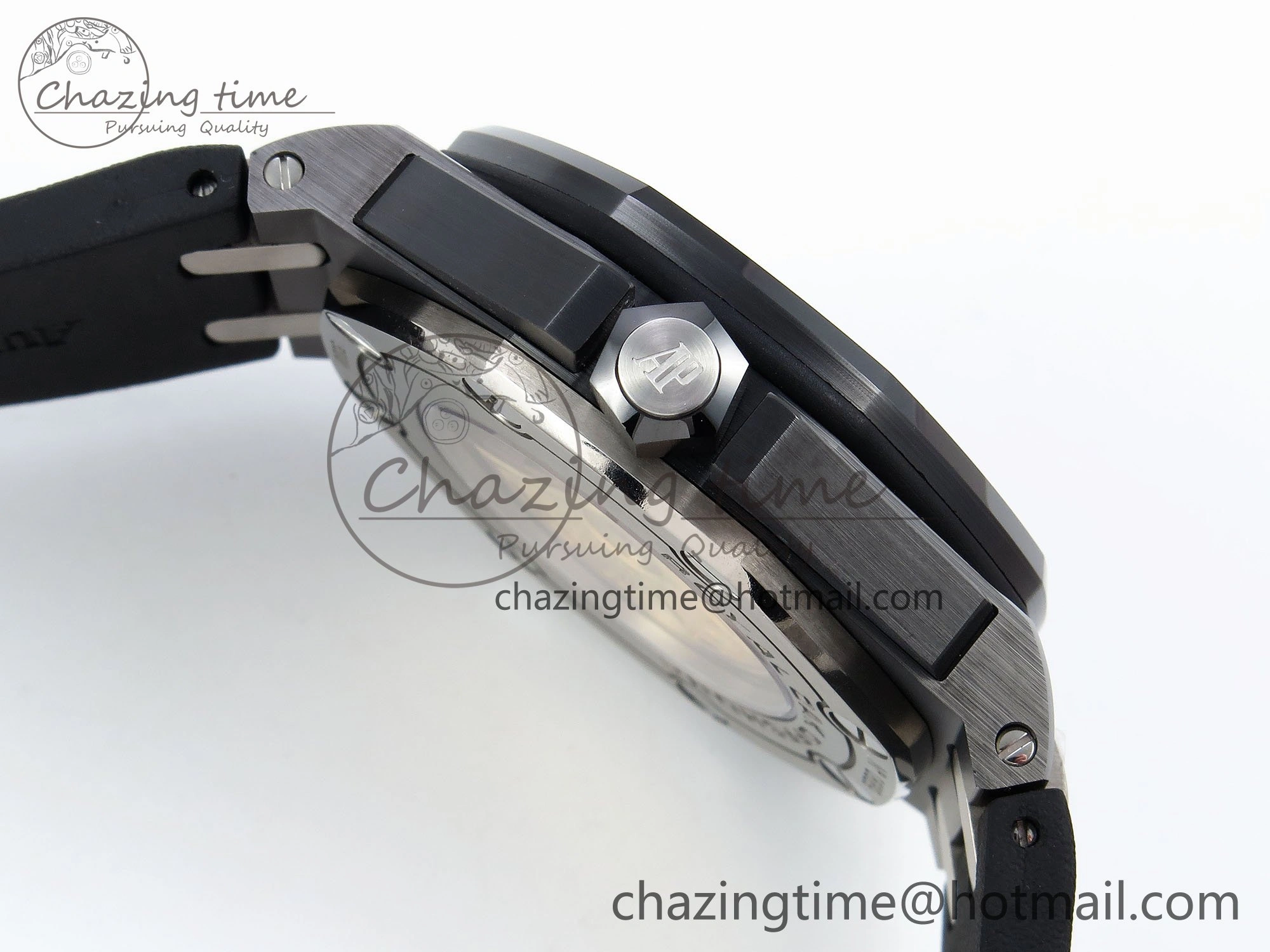Royal Oak Offshore Diver 15707 Black Ceramic ZF 1:1 Best Edition SA3120 Super Clone WrinkleFree 4425