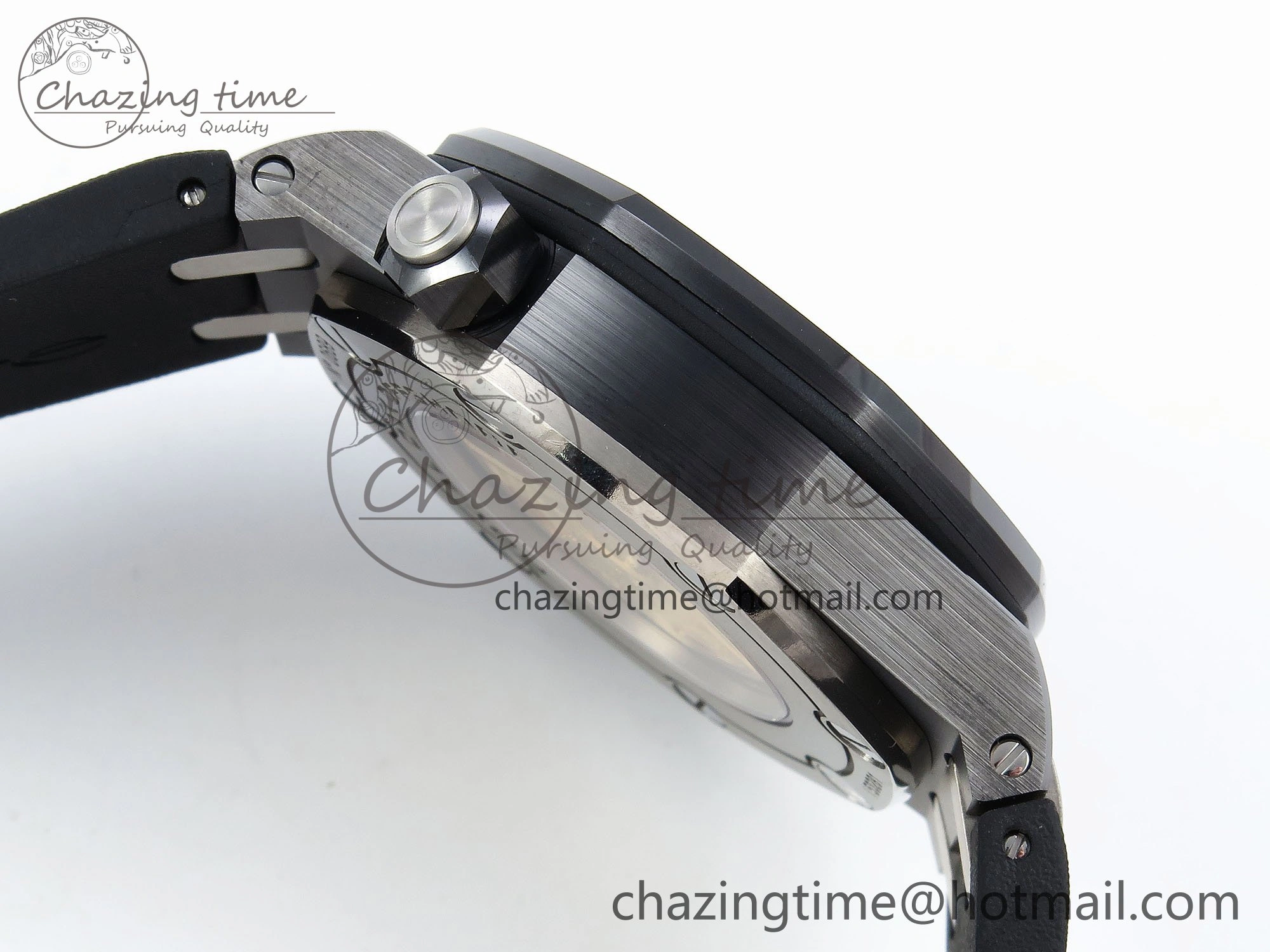 Royal Oak Offshore Diver 15707 Black Ceramic ZF 1:1 Best Edition SA3120 Super Clone WrinkleFree 4425