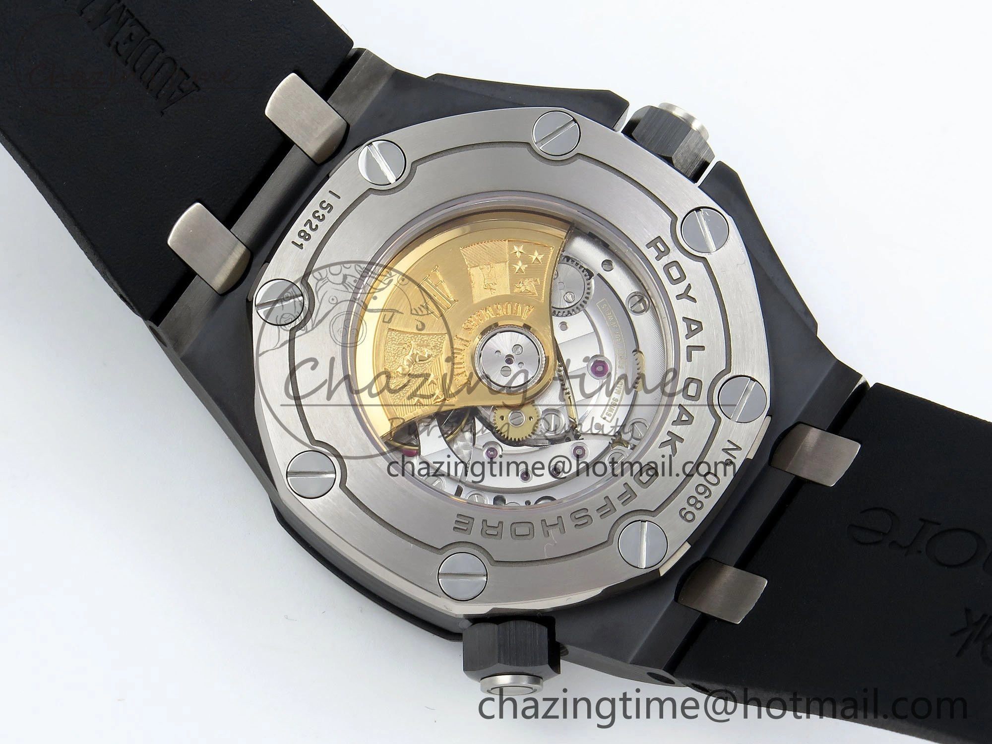 Royal Oak Offshore Diver 15707 Black Ceramic ZF 1:1 Best Edition SA3120 Super Clone WrinkleFree 4425