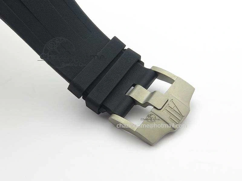 StreetReady Royal Oak Offshore Diver 15707 Real Ceramic BP-Maker On Rubber Strap A 5040
