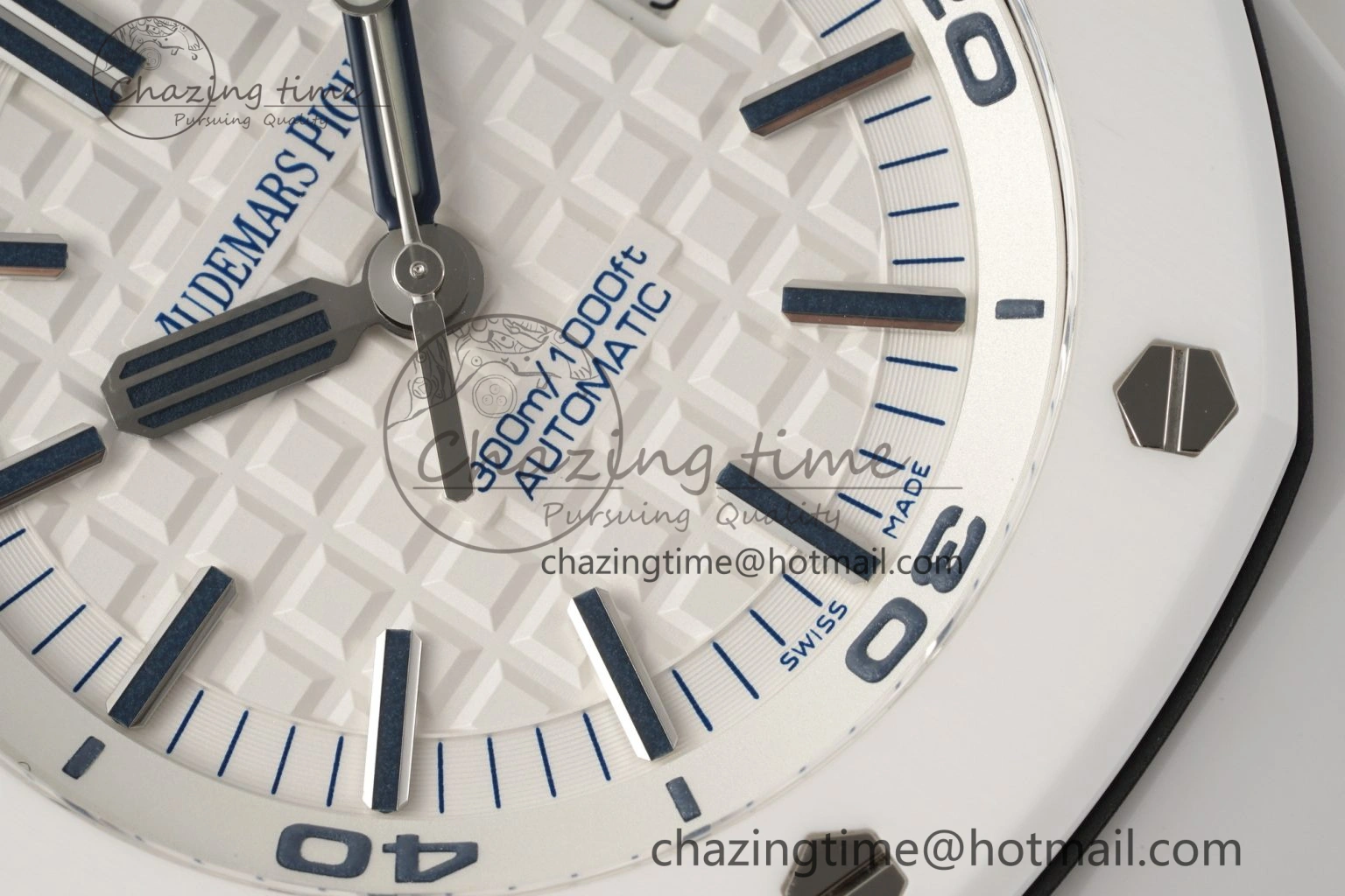 Royal Oak Offshore Diver 15707 White Ceramic APSF 1:1 Best Edition SA3120 Super Clone DailyWear 4597