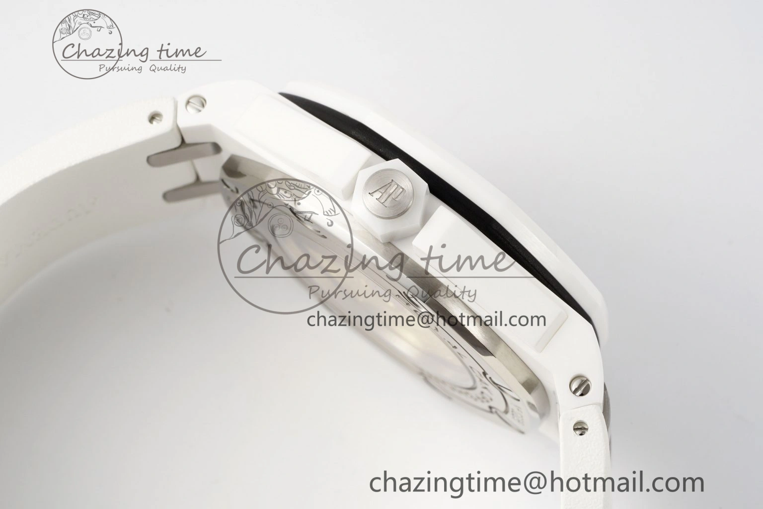 Royal Oak Offshore Diver 15707 White Ceramic APSF 1:1 Best Edition SA3120 Super Clone DailyWear 4597