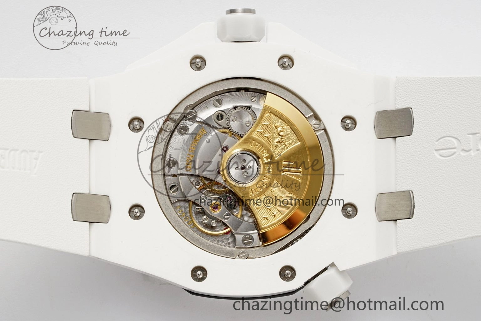 Royal Oak Offshore Diver 15707 White Ceramic APSF 1:1 Best Edition SA3120 Super Clone DailyWear 4597