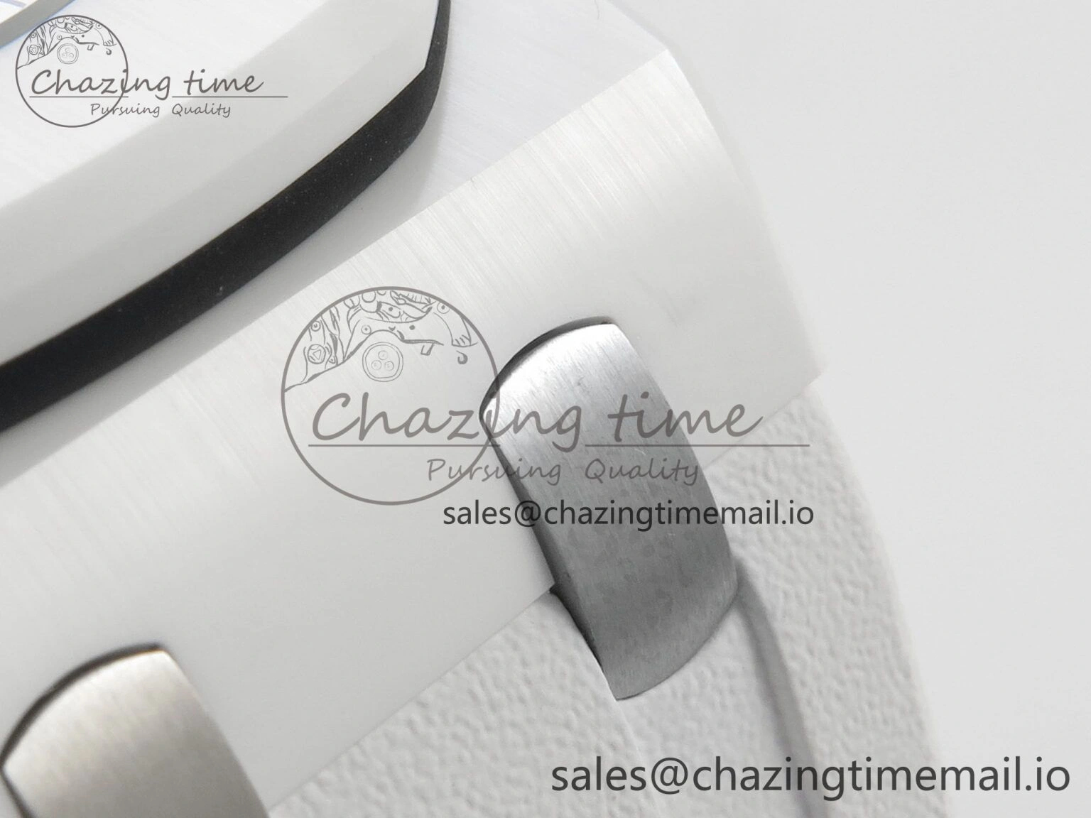 Royal Oak Offshore Diver 15707 White Ceramic APSF White Dial on White Rubber Strap SH3120 Super Clone Upgraded 4257