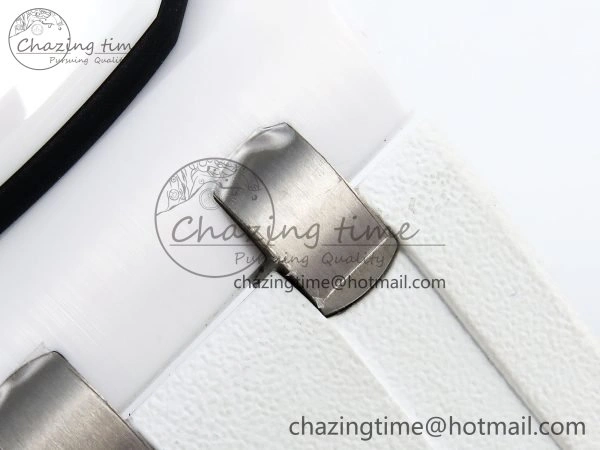 Royal Oak Offshore Diver 15707 White Ceramic ZF 1:1 Best Edition SA3120 Super Clone MoistureWicking 4422
